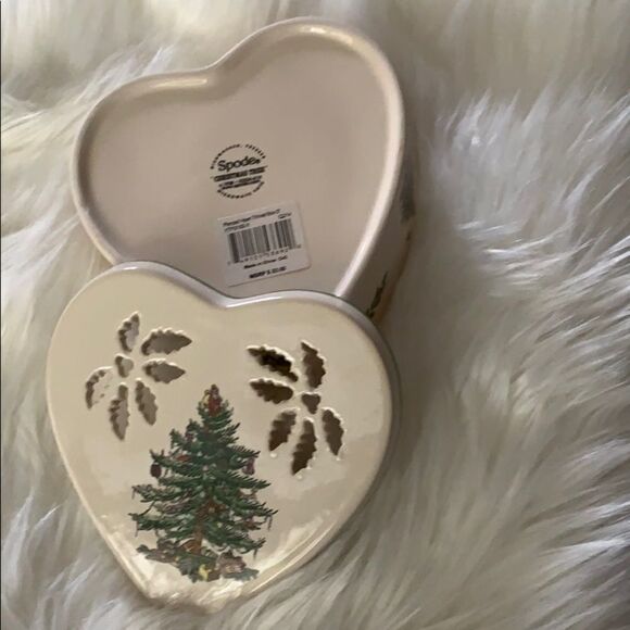 Spode Heart Shaped Box - Picture 4 of 4